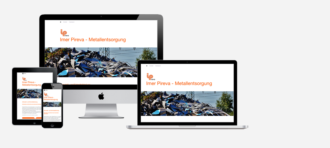 Webdesign Pireva Metallentsorgung - Schweiz